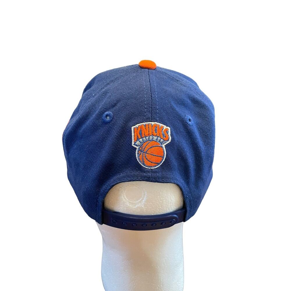 New York Knicks Hat Snapback Baseball Cap Hardwood Classics 47 Brand - Picture 3 of 5